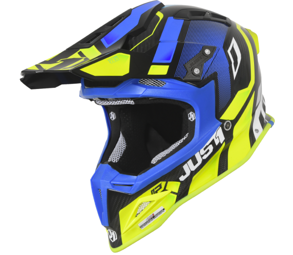 FOTO CASCHI JUST/CASCHGI JUST ONE 2019/J12-VECTOR-FLUO-YELLOW-BLUE-CARBON-GLOSS-34SX.png